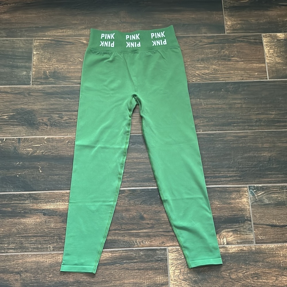 Victoria’s Secret PINK ACTIVE SEAMLESS High Waist Full Length Tight Leggings - Picture 2 of 5